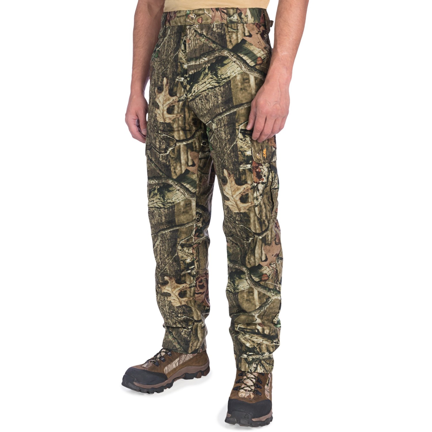 Browning Wasatch Chamois Camo Hunting Pants (For Men) 6529P - Save 64%
