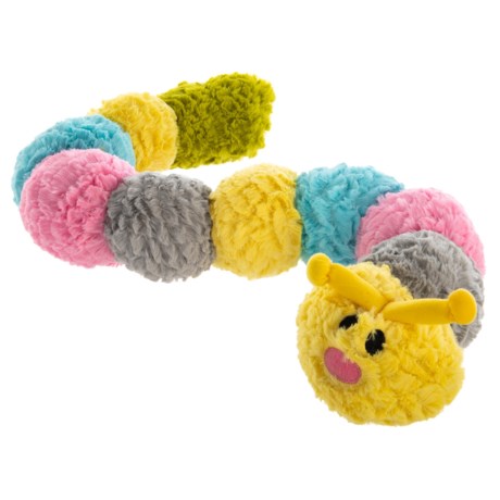 Patchwork Pet Pastel Caterpillar Dog Toy - 35”