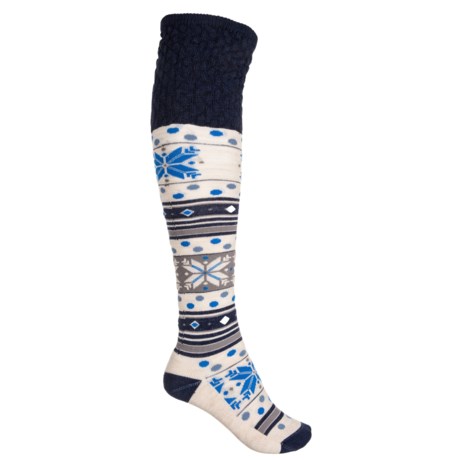 SmartWool Fiesta Flurry Knee-High Socks - Merino Wool, Over the Calf (For Women)