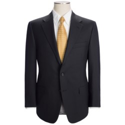 Hickey Freeman Solid Flat Weave Suit - Worsted Wool (For Men)