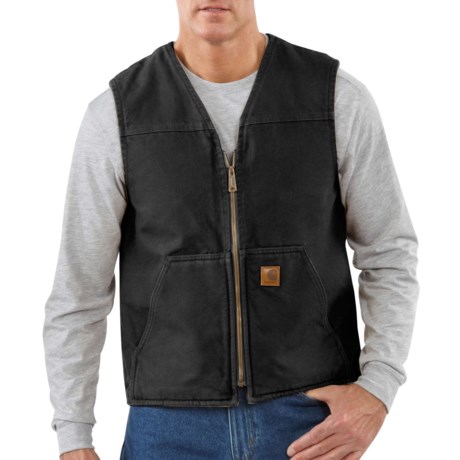 Carhartt Rugged Vest - Sherpa Lined, Factory Seconds (For Men)