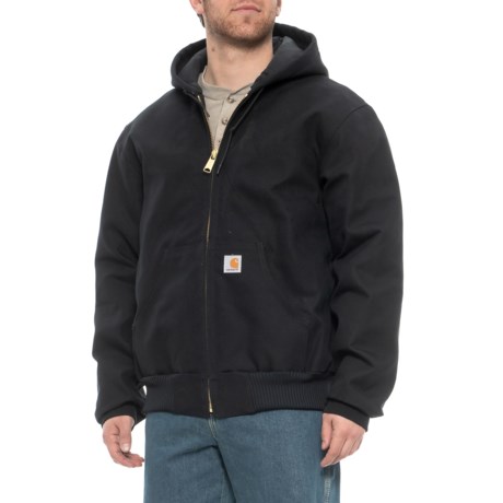 Carhartt 103940 Duck Active Quilted Flannel-Lined Jacket - Insulated, Factory Seconds (For Men)