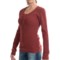 Threads 4 Thought Tamara Thermal Henley Shirt - Stretch Organic Cotton, Long Sleeve (For Women)