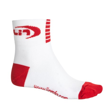 LIN Pro Red Wear to Win Socks - Quarter Crew (For Men and Women)