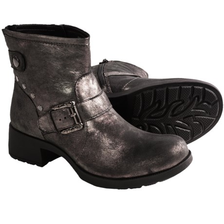 Earth Redwood Ankle Boots - Leather, Zip-Up (For Women)