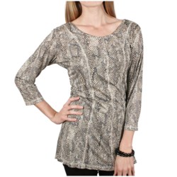 Ethyl Seamed Knit Shirt - Long Sleeve (For Women)