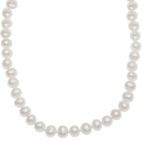 Jokara Genuine Freshwater Pearl Necklace - 5-5.5mm, 18”