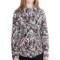 Foxcroft Fitted Cotton Abstract Palm Shirt - Wrinkle Free, Long Sleeve (For Women)