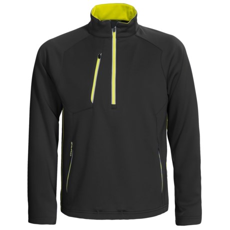 Zero Restriction Draw Pullover - Zip Neck, Textured Knit, Long Sleeve (For Men)
