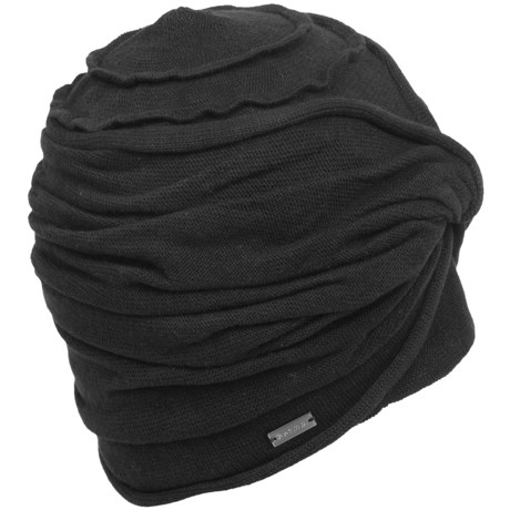 Betmar Obsidian Cotton Turban Hat (For Women)