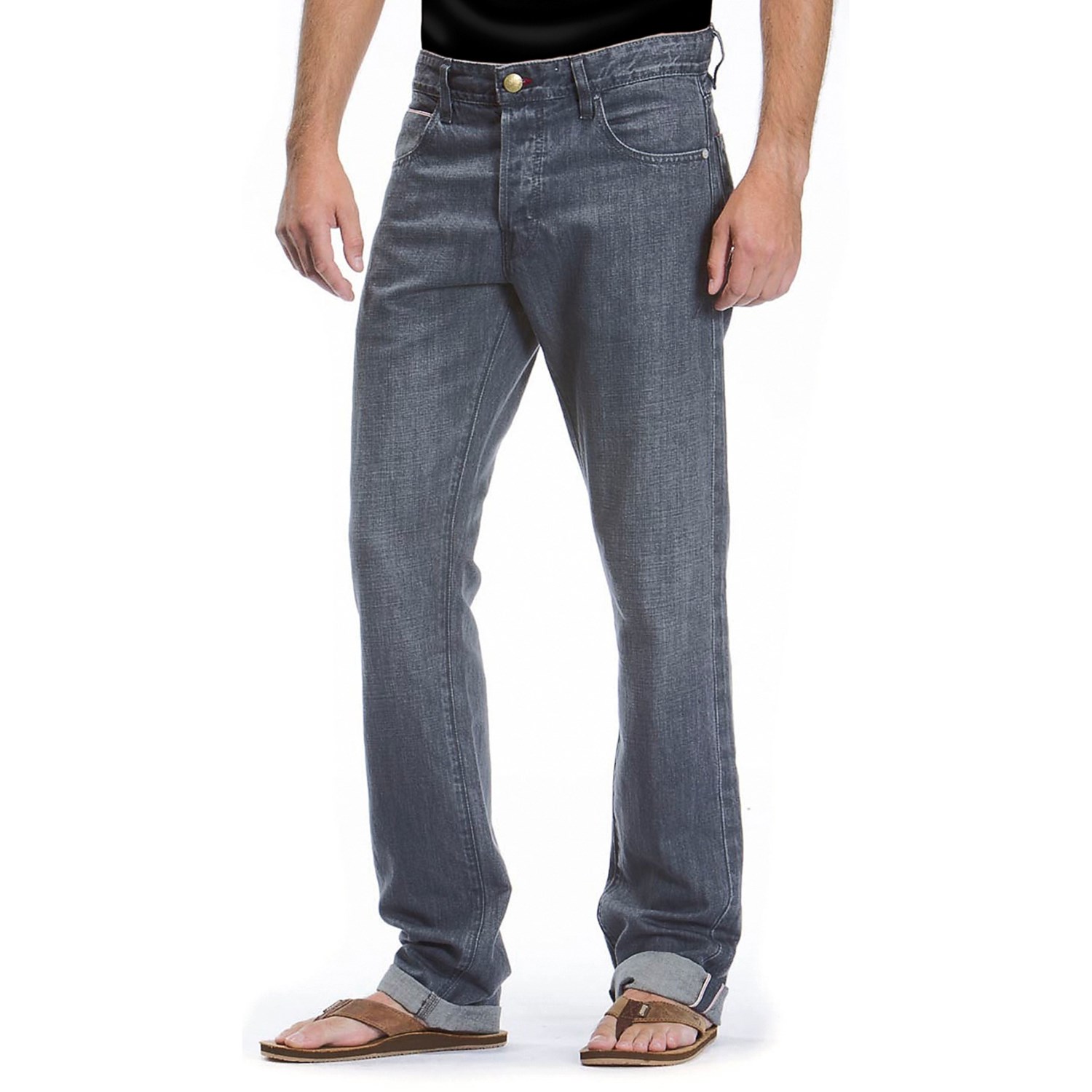 Agave Denim Purist Old Loom Linen Jeans (For Men) 6715V