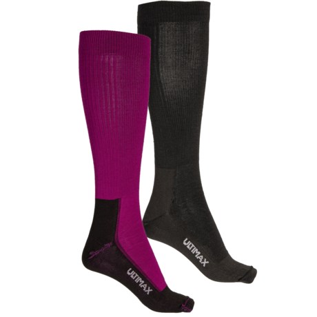 Wigwam Snow Whisper Pro Socks - 2-Pack, Over the Calf (For Men and Women)