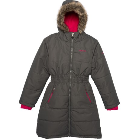 GUSTI Smoked Pearl Long Parka - Insulated (For Big Girls)