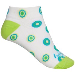 SockGuy Print-Cuff Socks - Ankle (For Women)