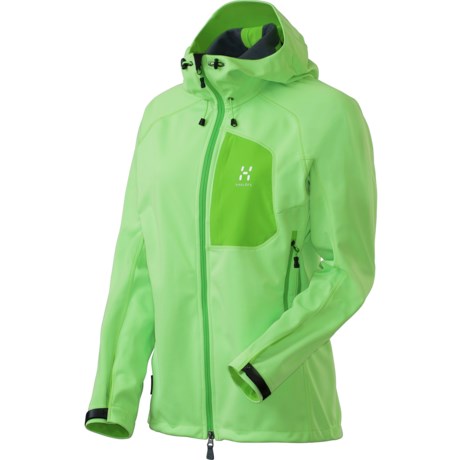 Haglofs Ulta Q Hood Soft Shell Jacket - Windstopper® (For Women)