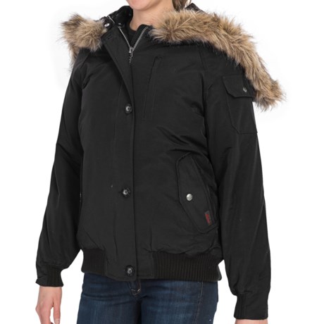 Woolrich Arctic Down Jacket - 550 Fill Power, Removable Faux-Fur Trim (For Women)