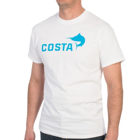 Costa Marlin Logo T-Shirt - Short Sleeve (For Men)