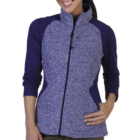 ExOfficio Tesserae Fleece Vest - Full Zip (For Women)