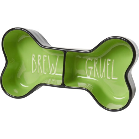 Rae Dunn “Brew Gruel” Pet Bowl