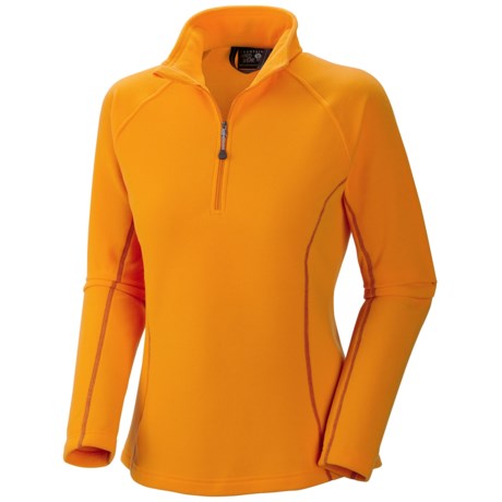 Mountain Hardwear Microchill Fleece Jacket - Zip Neck, Long Sleeve (For Women)