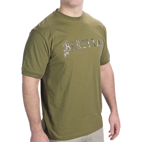 Beretta Sport Safari T-Shirt - Short Sleeve (For Men)