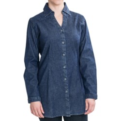 Woolrich Salt Springs Tunic Shirt - Stretch Denim, Long Sleeve (For Women)