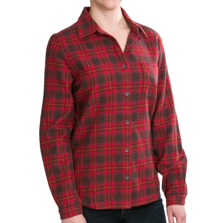 Woolrich Pemberton II Cotton Flannel Shirt - Long Sleeve (For Women)