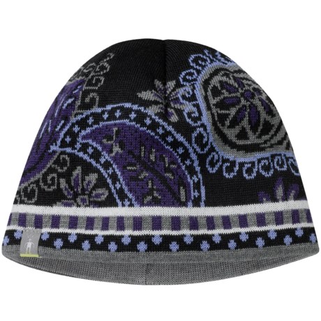 SmartWool Paisley Beanie Hat - Merino Wool (For Men and Women)