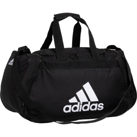 adidas Diablo II Duffel Bag - Medium, Black-White