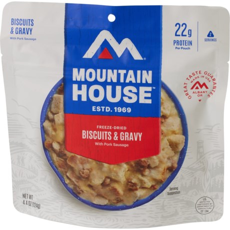 Mountain House Biscuits and Gravy Meal - 2 Servings