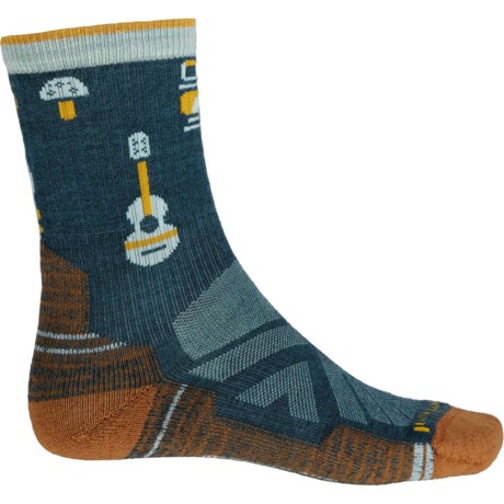 SmartWool Camp Gear Light Cushion Hiking Socks - Merino Wool, Crew (For Men and Women)