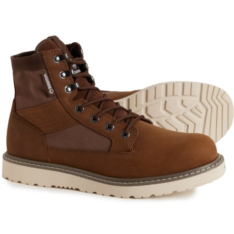 Wolverine Trade Wedge Unlined Canvas Boots - 6”, Leather (For Men)