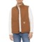 Carhartt 104981 Big and Tall Flame-Resistant Duck Vest - Wool Sherpa Lined, Factory Seconds