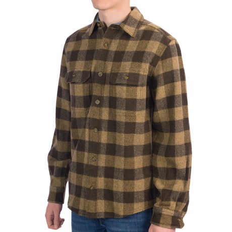 Woolrich Wool Buffalo Shirt - Long Sleeve (For Men)