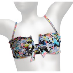 Kenneth Cole Reaction Spring It On Bandeau Bikini Top (For Women)
