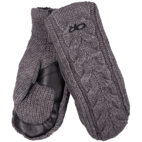 Outdoor Research Pinball Wool Mittens - Windstopper® (For Women)