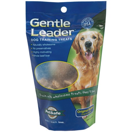 Premier Pet Gentle Leader Dog Training Treats - Liver Biscotti, 3.5 oz.