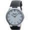 Kenneth Cole Slim Mother-of-Pearl Face Watch - Leather Strap (For Men)