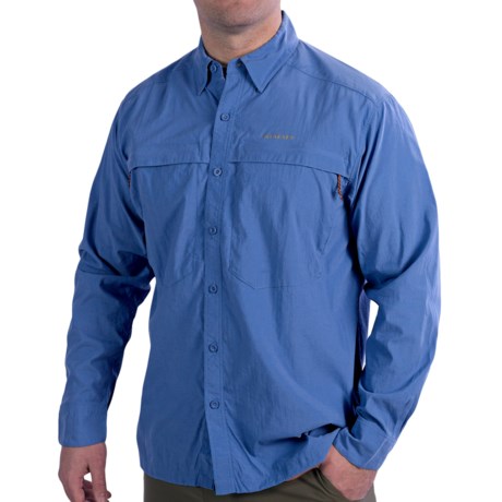 Simms Stone Cold Fishing Shirt - UPF 30+, Long Sleeve (For Men)