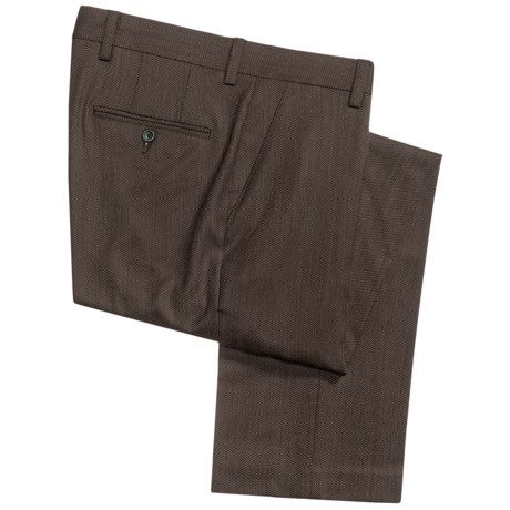 Barry Bricken Herringbone Dress Pants - Wool (For Men)