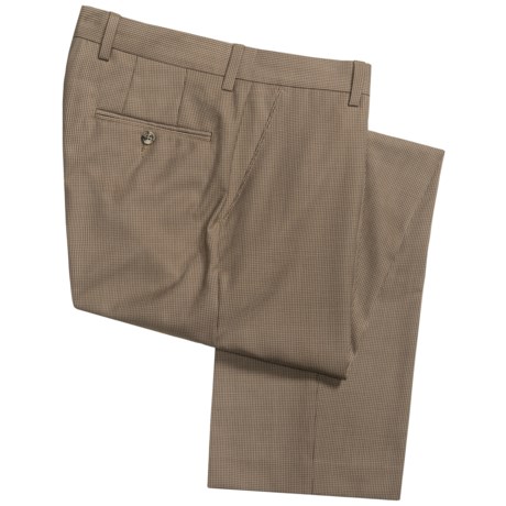 Barry Bricken Check Dress Pants - Wool (For Men)