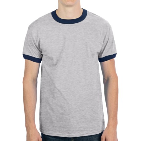 Gildan Ringer T-Shirt - Short Sleeve (For Men and Women)