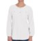 Sportif USA Microfiber Shirt - Jewel Neck, Long Sleeve (For Women)