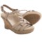 Earthies Corsica Wedge Sandals (For Women)