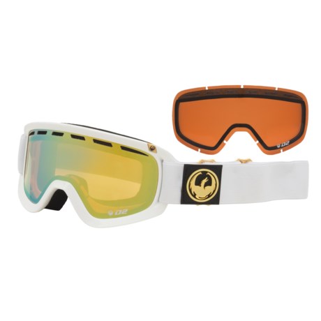 Dragon Alliance 2013 D2 Snowsport Goggles - Ionized, Interchangeable Lens