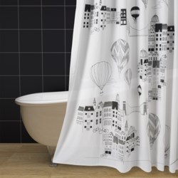 Danica Studio Cotton Shower Curtain - 72x72”