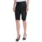 Paperwhite Stretch Cotton Shorts (For Women)