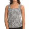 Paperwhite Printed Tank Top (For Women)
