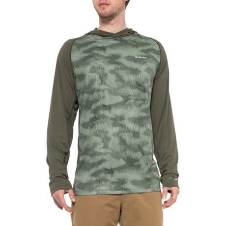 Simms SolarFlex® Print Hooded Shirt - UPF 50 (For Men)