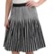 Amanda + Chelsea Vertical Stripe Cotton Skirt (For Women)